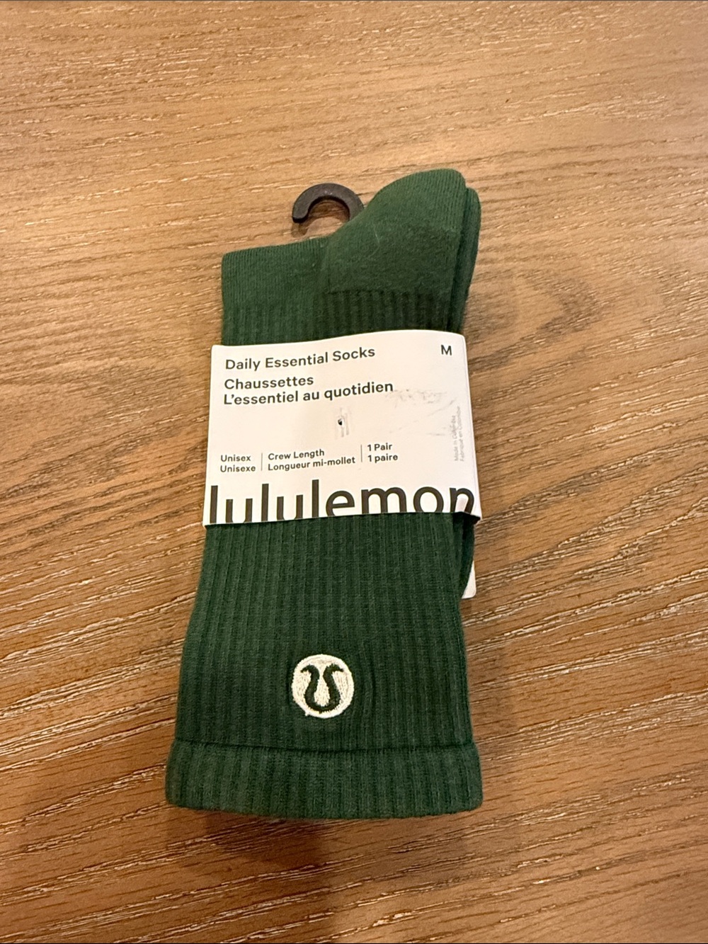 lululemon athletica Men's Crew Socks - Dark Green